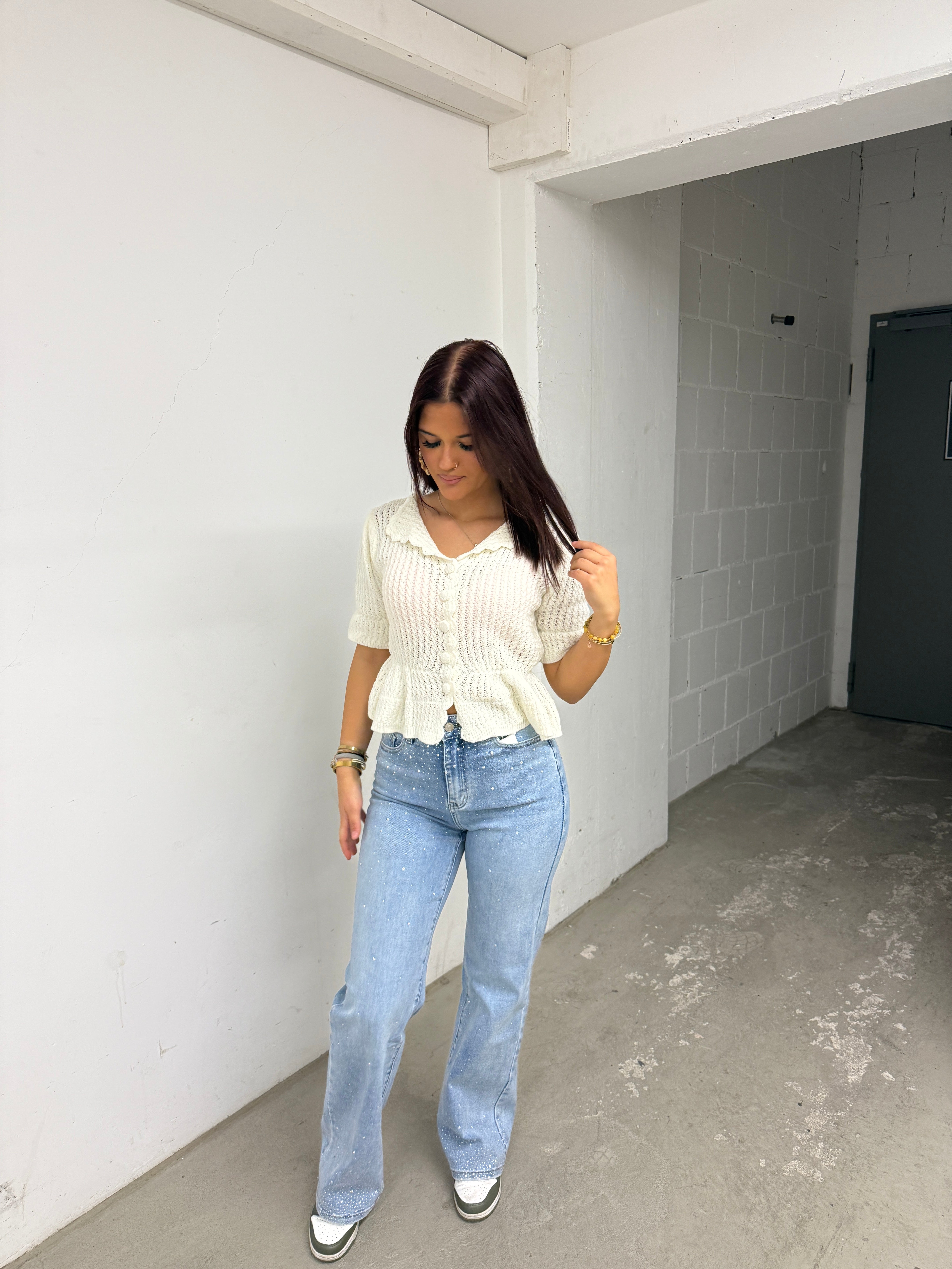 Glitzer Jeans Bella