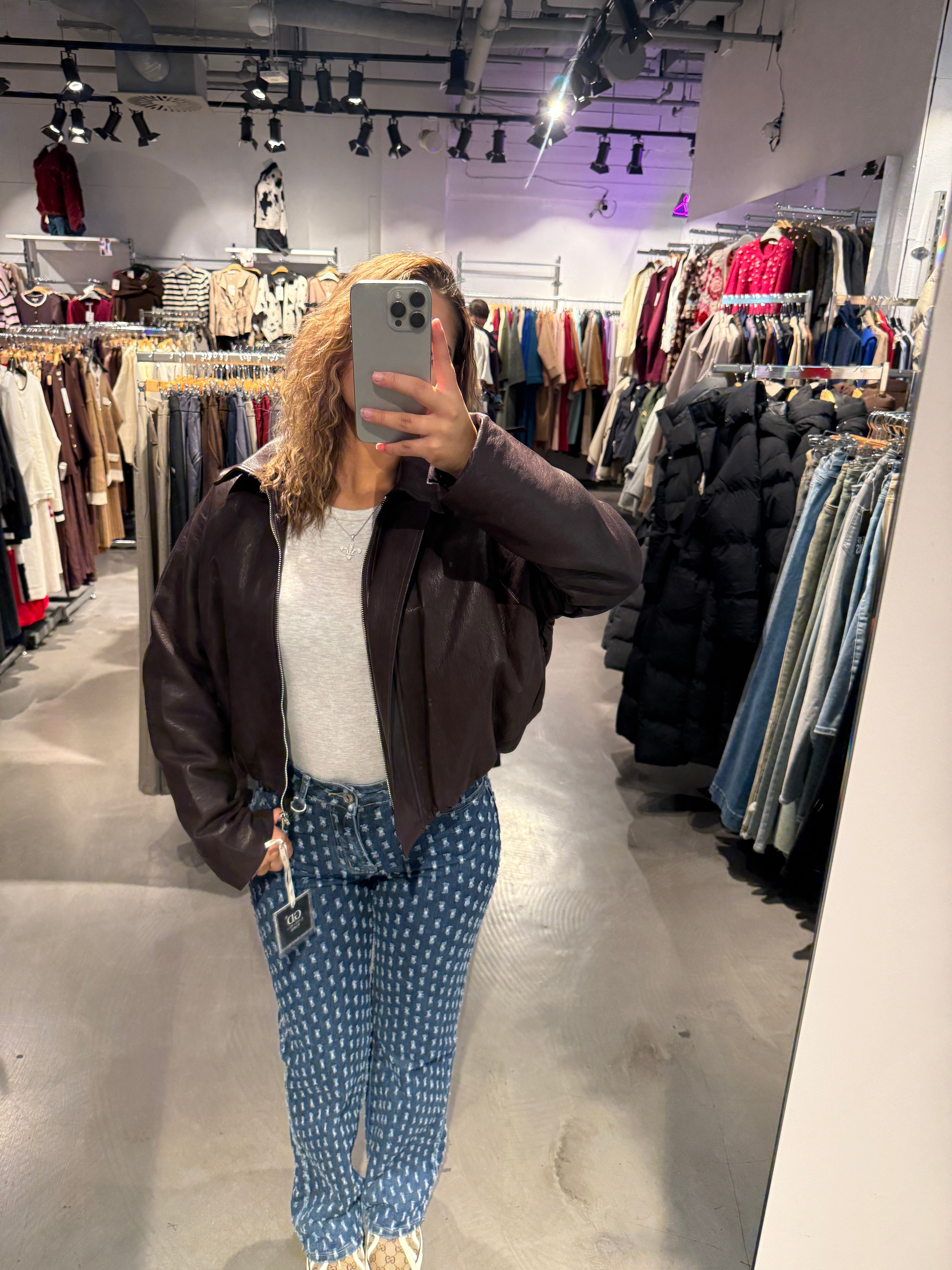 Lederjacke (Lisa)